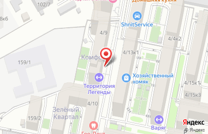 Магазин косметики и бытовой химии Магнит Косметик на улице Селезнева на карте