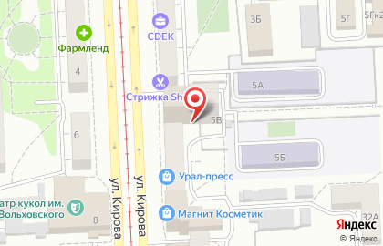 ParkApps на улице Кирова на карте