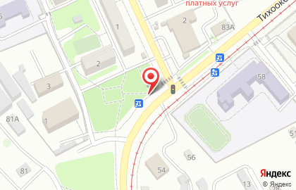 Сеть магазинов мясных и колбасных изделий Скиф в Хабаровске на карте
