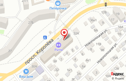 Многофункциональный центр для бизнеса Мои документы на проспекте Королёва на карте