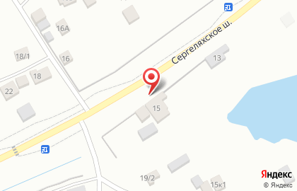 Сергелях на карте