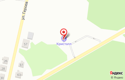 Кристалл в Калининграде на карте