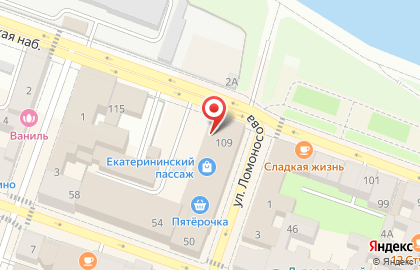 Школа танцев Инсайт на улице Ломоносова на карте