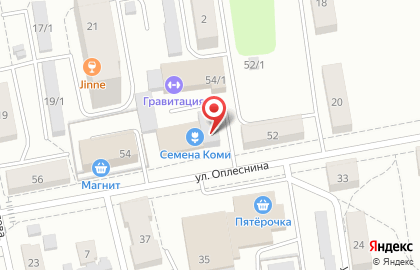 Магазин автозапчастей Автодеталь в Сыктывкаре на карте