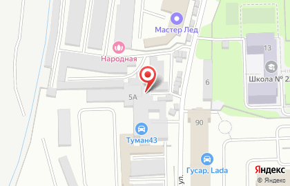 Торгово-производственная компания ТриЮс 2012 на Загородной улице на карте