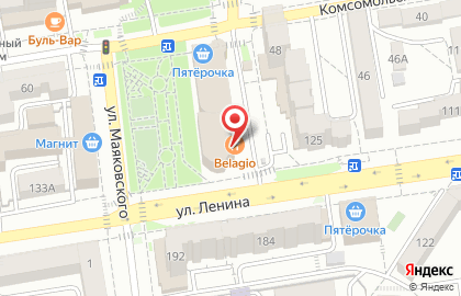 Ресторан Белладжио в Ставрополе на карте