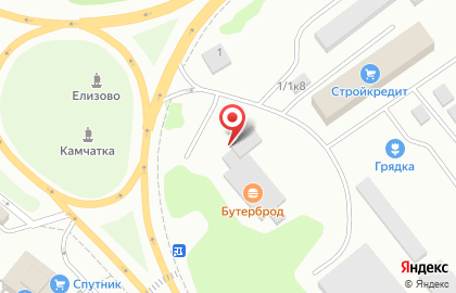 СТО Автомир в Петропавловске-Камчатском на карте