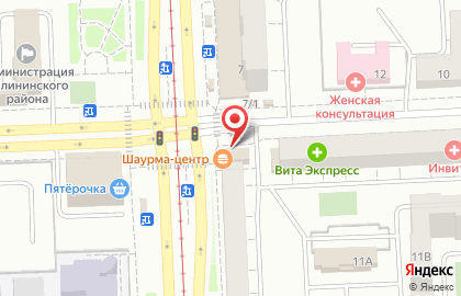 Ювелирный магазин 585*Золотой в Калининском районе на карте