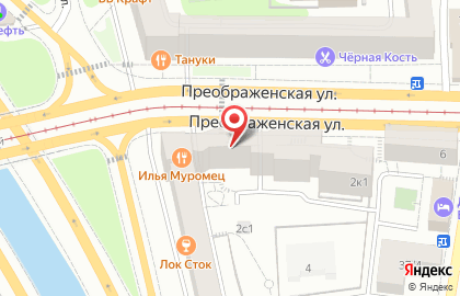 Банк развития и модернизации промышленности на Преображенской площади на карте