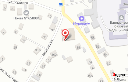 Церковь Святителя Николая Чудотворца на Майской улице на карте