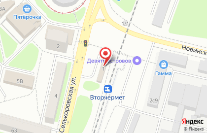 Колеса-online на Селькоровской улице на карте
