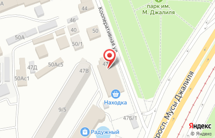 Магазин разливного пива в Казани на карте