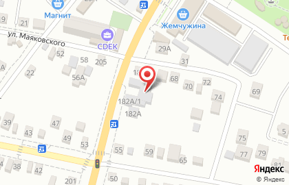 Автосервис FIT SERVICE на улице Гагарина на карте