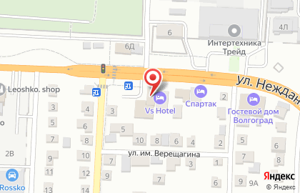 Мини-отель На Неждановой на карте