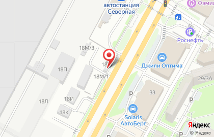Магазин автозапчастей НИК-авто на проспекте Кулакова на карте