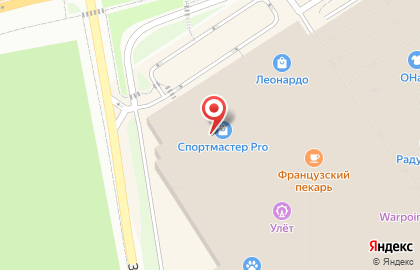 Спортивный магазин Декатлон на карте