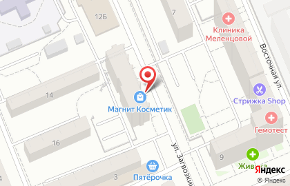 Терминал СберБанк на улице Загвозкина на карте