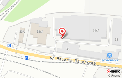 Торговая компания на улице Василия Васильева на карте