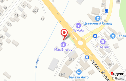 Заправочная станция Max Energy в Пятигорске на карте