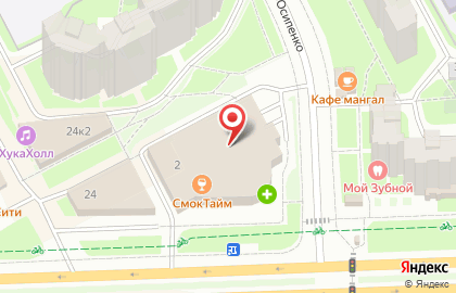 Сервисный центр iHELP в Красногвардейском районе на карте