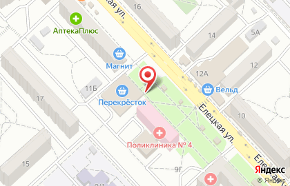 Магазин мясной продукции в Ворошиловском районе на карте