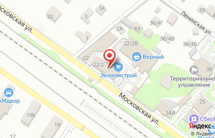 Салон красоты Камелия на Московской улице в Ильинском на карте
