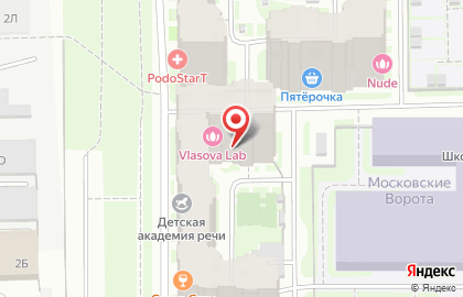 Студия дизайна взгляда Vlasova lab на Заставской улице, 46 к 2 на карте