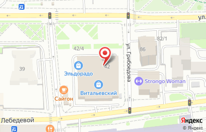 Магазин Эльдорадо в Красноярске на карте