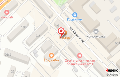 Анастасия в Комсомольске-на-Амуре на карте