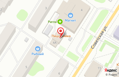 Магазин косметики и товаров для дома Улыбка радуги на Советской улице на карте