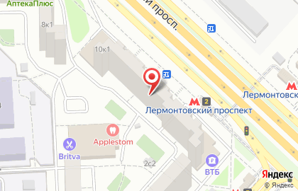 Ресторан грузинской кухни Мiмi на Лермонтовском проспекте на карте