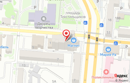Производственное предприятие Алтайпрофиль в Октябрьском районе на карте