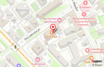 Банкомат, Сбербанк России, ОАО, Правобережный район на Российской улице на карте