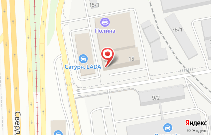 Регионстройкомплект на Свердловском тракте на карте