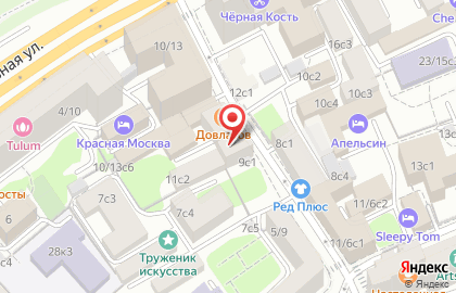 Ресторан Довлатов на карте