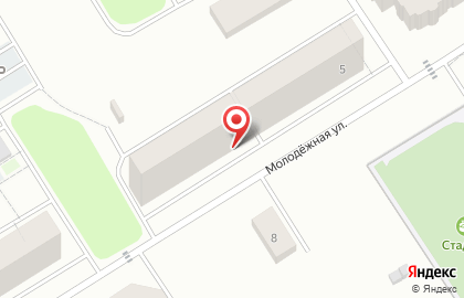 Салон цветов Ромашка на Молодёжной улице на карте
