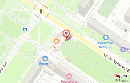 Киоск по продаже кондитерских изделий в Ленинском районе на карте