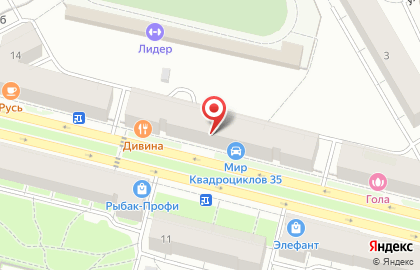 Банк ВТБ в Вологде на карте