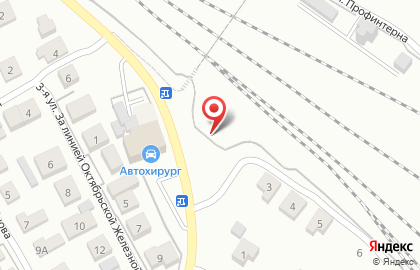 Строительно-монтажный поезд №617 на карте