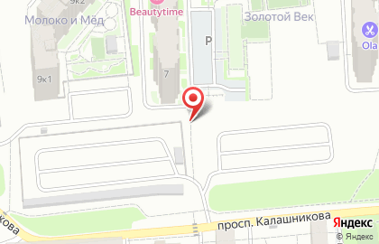 Киоск по продаже питьевой воды Серебряные ключи в Ижевске на карте