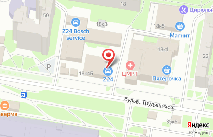 Бистро в Санкт-Петербурге на карте