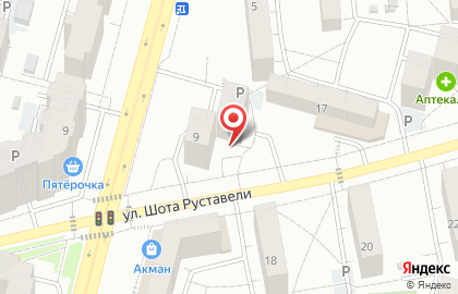 Магазин автозапчастей от склада на карте