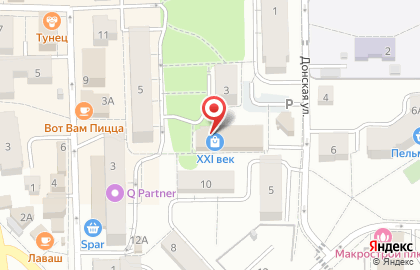 Эконом на Донской улице на карте