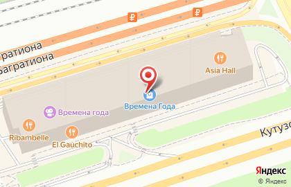 Ресторан Spettacolo на Кутузовском проспекте на карте