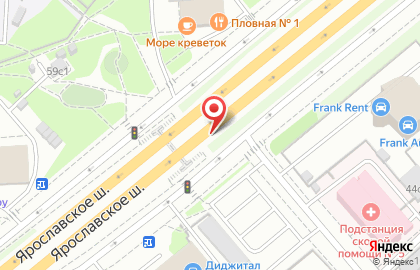 AVALUX на Ярославском шоссе на карте