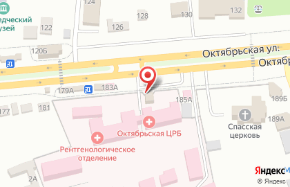 Автомат по продаже кофе Beanetto на Октябрьской улице на карте