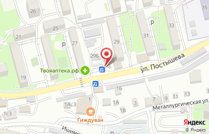 Магазин продуктов во Владивостоке на карте