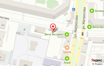 Пивоварня Гессен в Комсомольском районе на карте