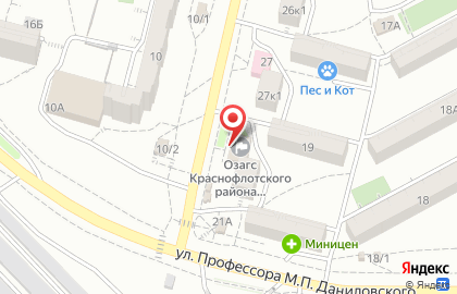 ЗАГС г. Хабаровска в Краснофлотском районе на карте