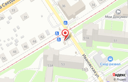 Киоск по продаже кондитерских изделий в Мотовилихинском районе на карте